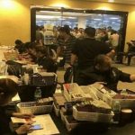 1,316 Chinese nationals were nabbed last week