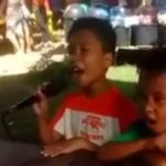Young Boy in Iloilo City singing an Aegis song "Luha" Went Viral
