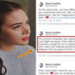 Bela Padilla cancelled