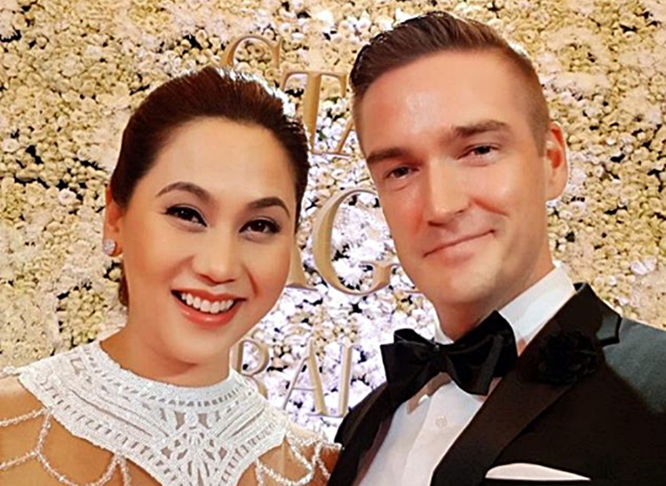 Cristalle Belo and Justin Pitt