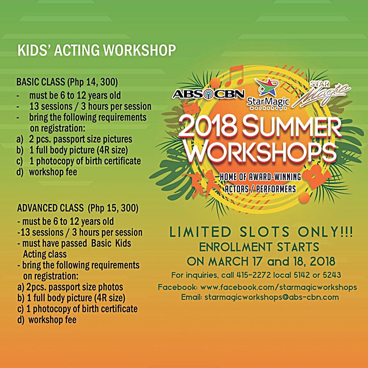 Star Magic Workshops