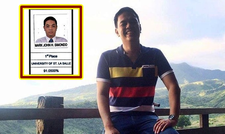2017 Bar Topnotcher Mark John Simondo