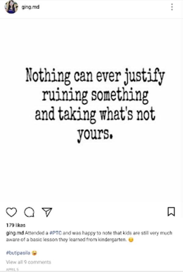 Dr. Geraldine ZamoraRacaza's Post That Revealed Her Husband's Affair