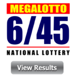 6 45 Mega Lotto Winner