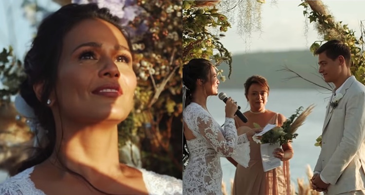 Iza Calzado Wedding Video Sets Online Community Emotional & In Tears