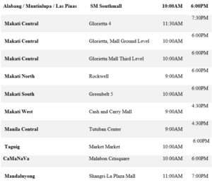 BPI Branches Open Saturday