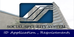 SSS ID Application, Requirements