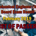 mechanical engineer passers
