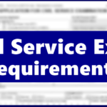 Civil Service Exam requirements