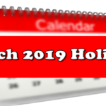 March 2019 Holidays Philippines