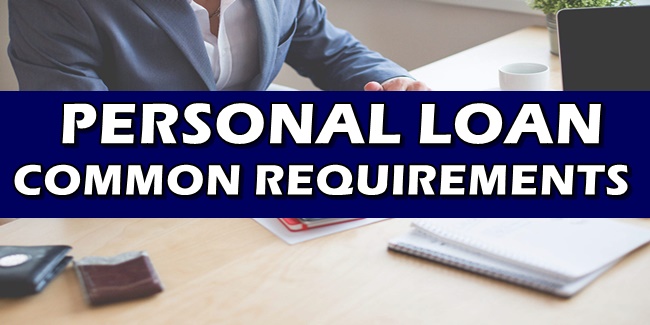 what are the requirements for personal loan