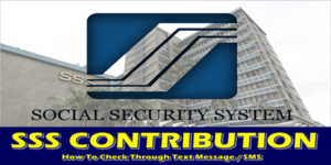 SSS Contribution