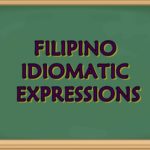 filipino idiomatic expressions