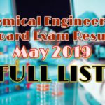 chemical engineering full list