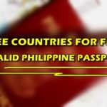 Countries Visa-Free For Filipinos Valid Philippine Passport