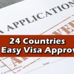 Countries with Visa Approval Easy