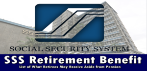 SSS Retirement Benefit Pension