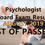 psychologist board exam