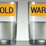 warm water versus cold water