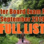 forester board exam full