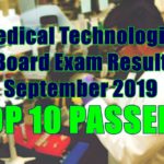 medical technologist passers top 10