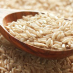 Having brown rice