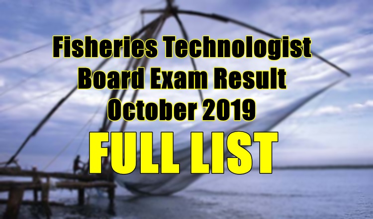 fisheries technologist