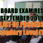 let board exam sec v-x