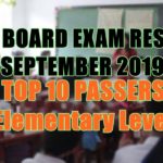 let board exam top 10 elem