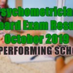 psychometrician top schools