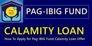 Pag-IBIG Calamity Loan