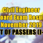 civil engineer passers i-q