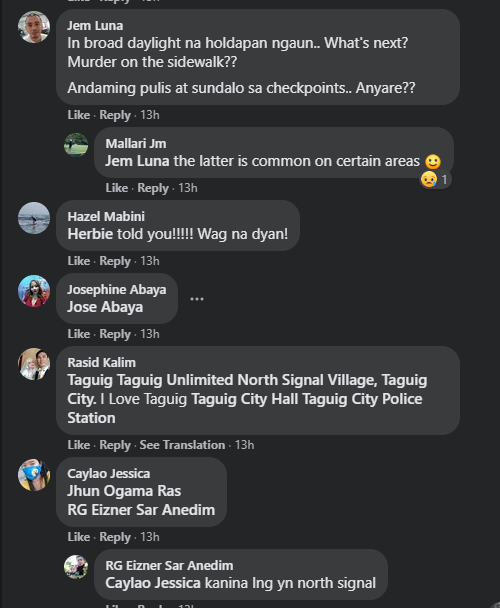 Lazada Rider Gets Mugged In Barangay North Signal Village, Taguig