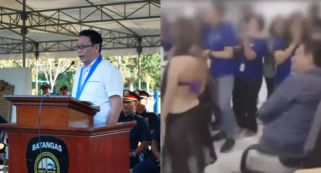 PhilHealth Regional VP Receives "Girl Dressed In Nothing" For Birthday