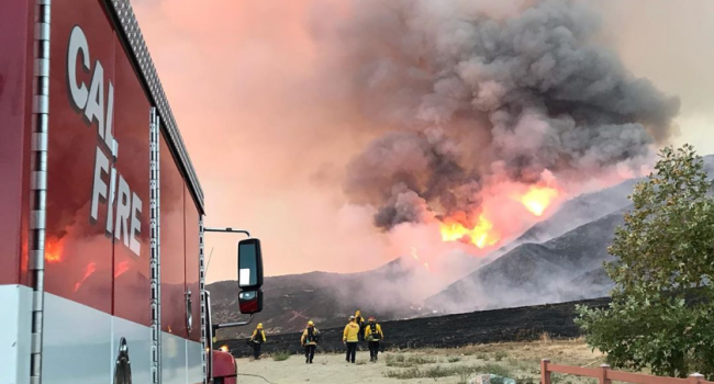 Gender Reveal Fireworks Creates Wildfire In California
