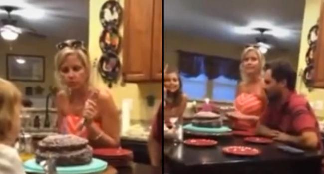 Husband Greets "Happy Birthday" To Girl On FB, Let's Family Celebrate It