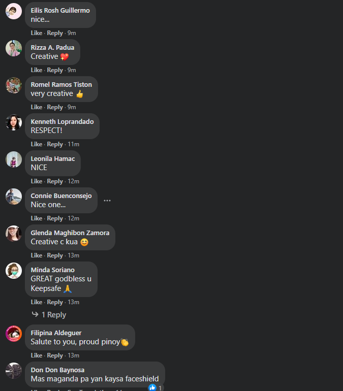 Man On LRT-2 Lauded For Turning DIY Bottle To Spiderman Face Shield