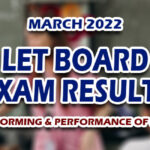 LET Board Exam Results March 2022 Top Performing & Performance of Schools