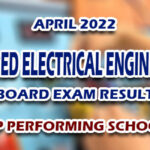 Registered Electrical Engineer REE Board Exam Result April 2022 TOP PERFORMING SCHOOLS