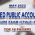 CPALE RESULTS MAY 2022 TOP 10 PASSERS