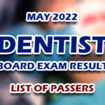 DLE RESULTS MAY 2022 LIST OF PASSERS
