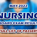 NLE RESULTS MAY 2022 FULL LIST OF PASSERS