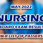 NLE RESULTS MAY 2022 M-R LIST OF PASSERS