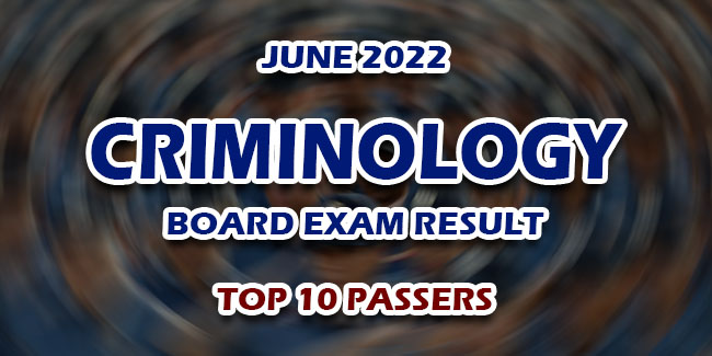 Cle Results June Criminology Board Exam Result Top Passers