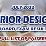 IDLE Results July 2022 FULL LIST OF PASSERS