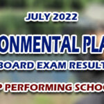 July 2022 Environmental Planner Board Exam Result TOP PERFORMING SCHOOLS