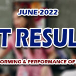 LET Results June 2022 TOP PERFORMING & PERFORMANCE OF SCHOOLS