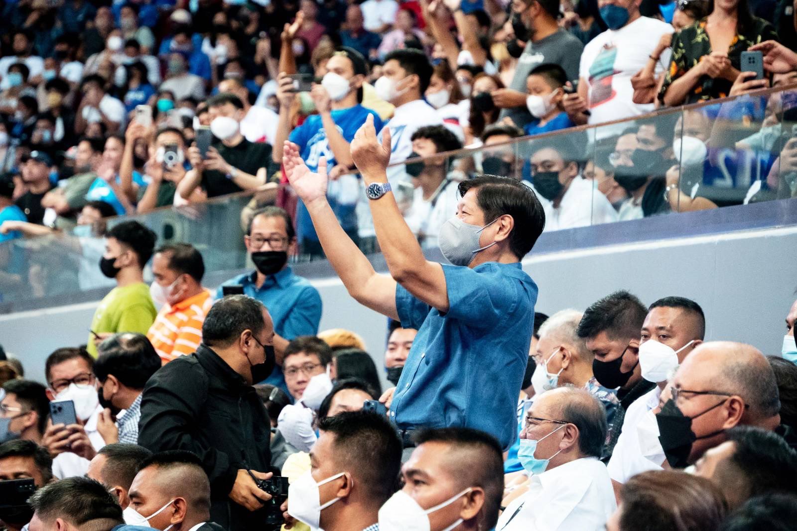 President Marcos Congratulates Gilas Pilipinas Over Win Vs Saudi