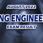 Mining Engineering Board Exam Result August 2022 Release Date