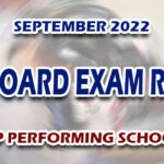 RME Board Exam Result September 2022 - TOP PERFORMING SCHOOLS